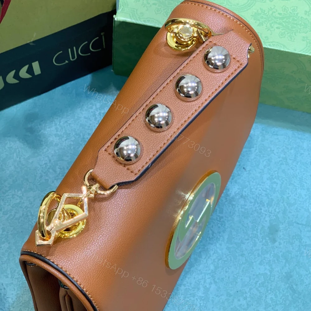 View 5 of Gucci Blondie Medium Top Handle Bag Brown 29Cm