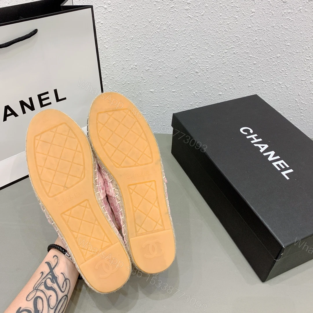 View 9 of Chanel tweed espadrilles