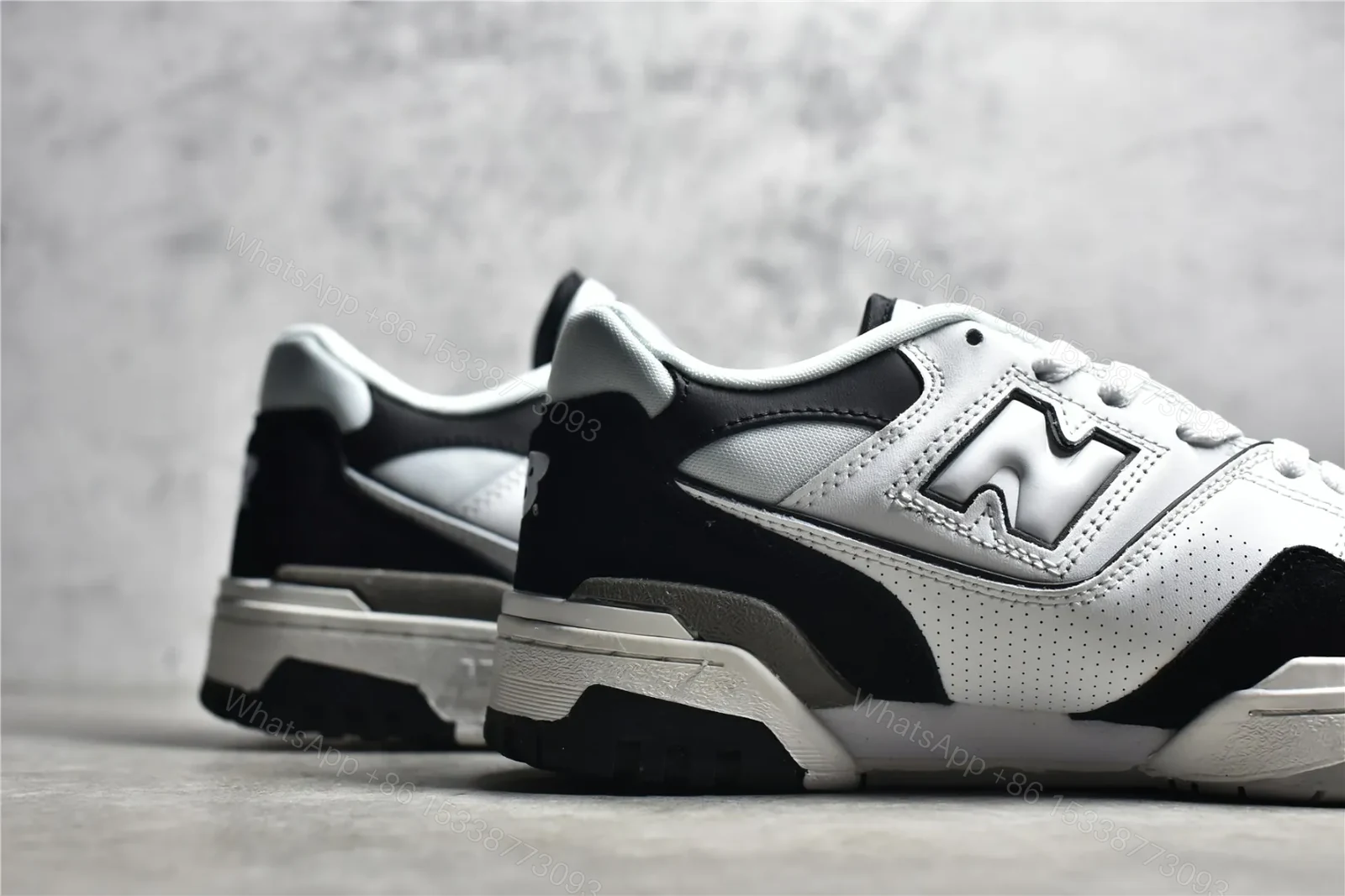 View 4 of New balance 550 Black and White