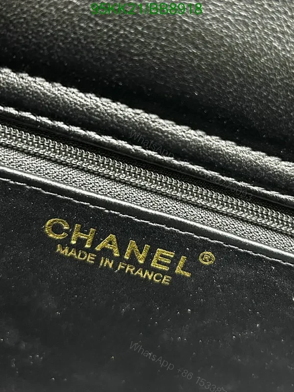 View 9 of Chanel Street Style Black Leather Bag FT462