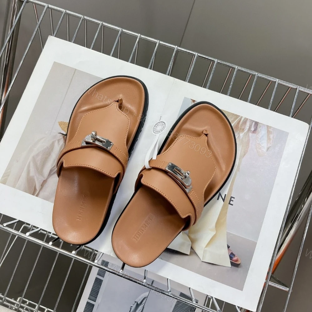 View 4 of HERMES EMPIRE SANDAL NATURAL H221074Z A3370