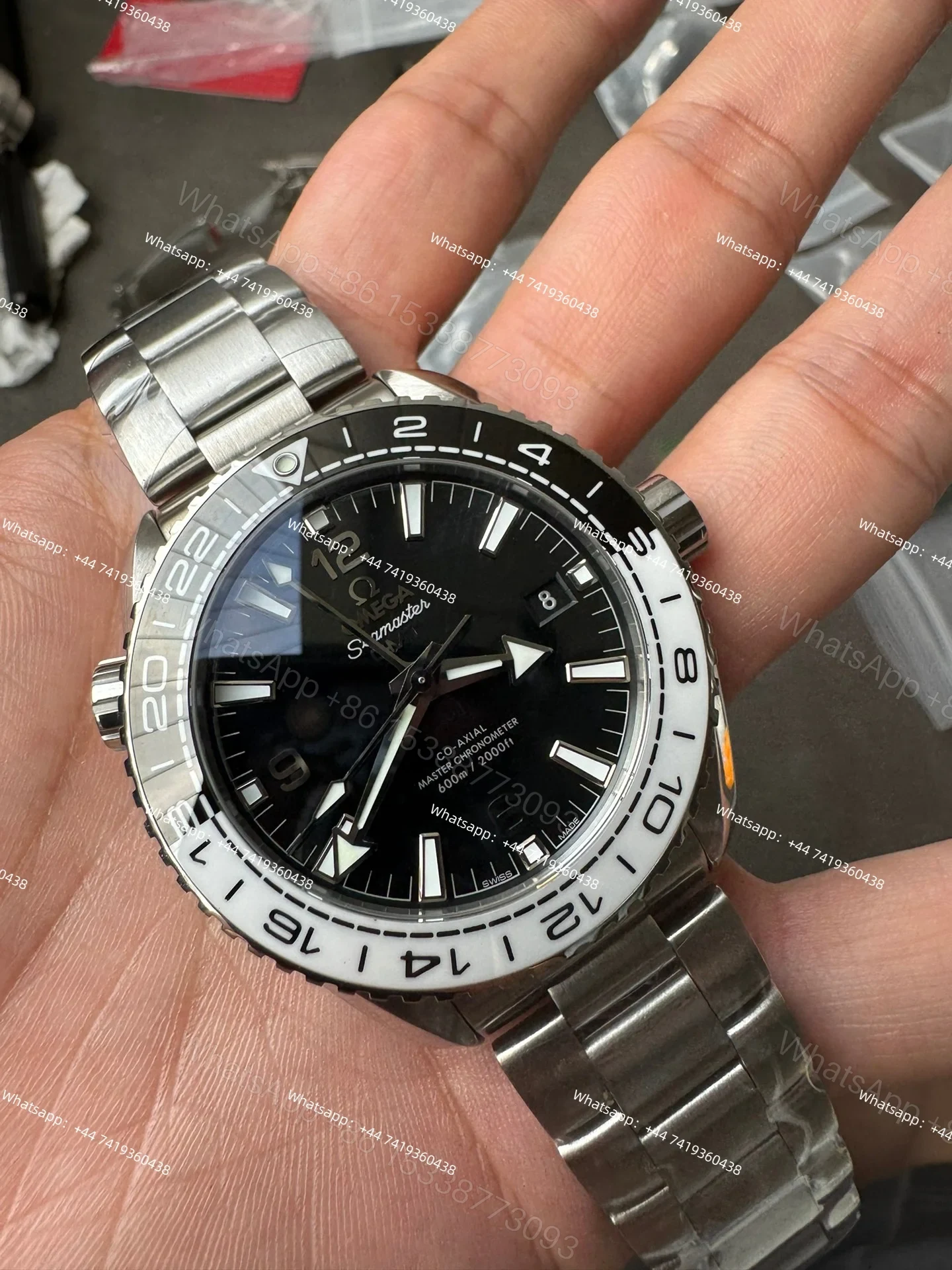 View 6 of Omega Super Clone Seamaster Planet Ocean 600M 215.30.44.22.01.001
