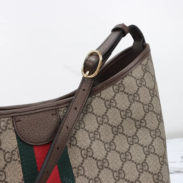 View 2 of G GG Supreme Shoulder Bag: Subtle Icon, Daily Luxury