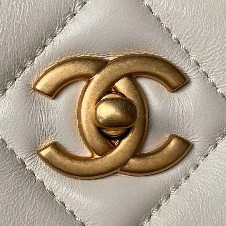 View 3 of Chic Quilted Flap Bag: Gold Chain, Everyday Luxury