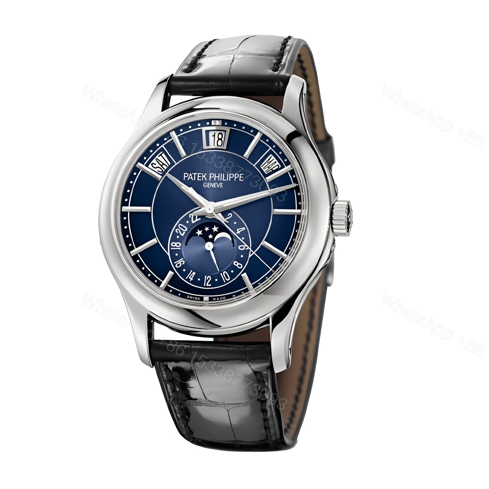 View 2 of Patek Philippe 5205G-013 Blue Replica