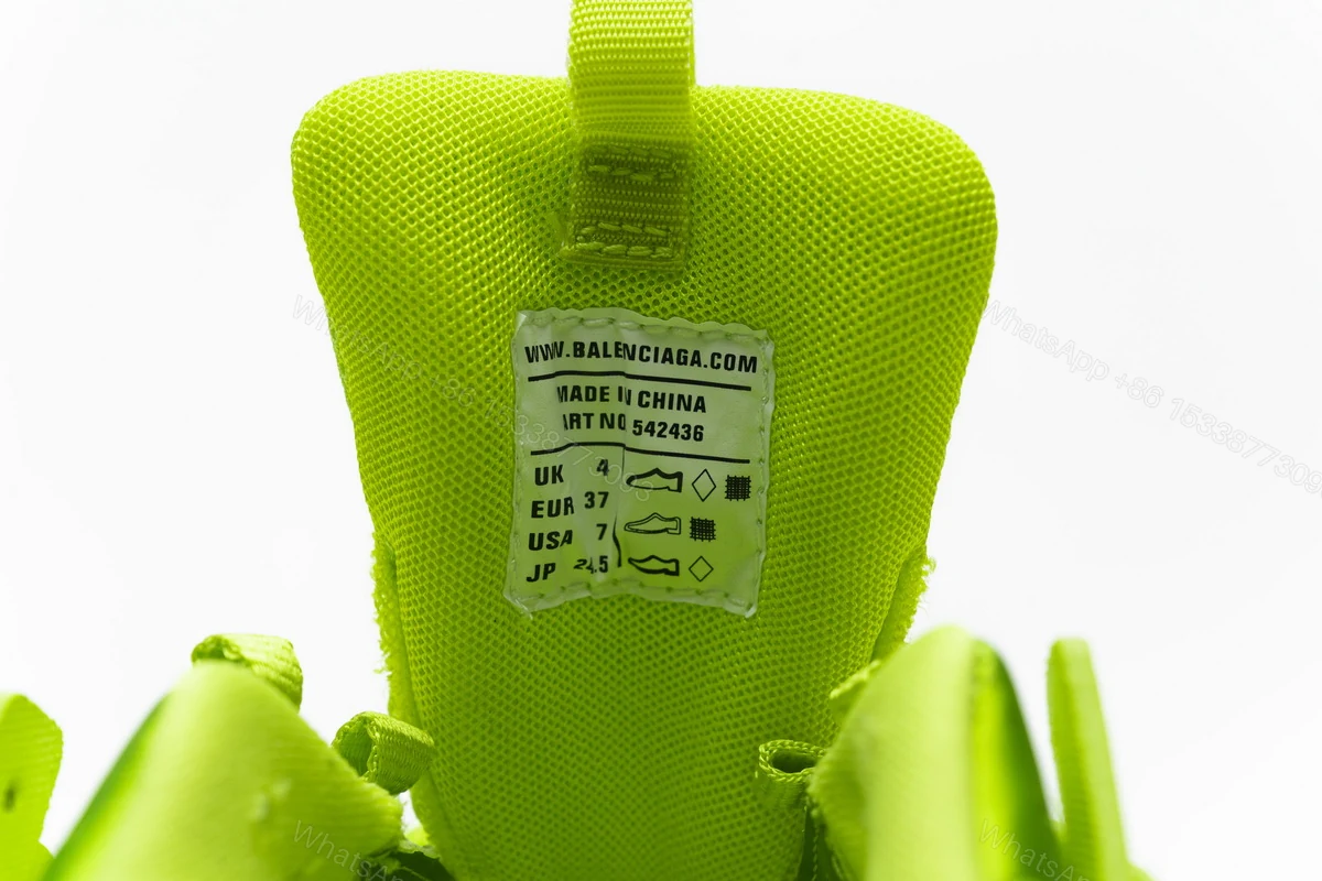 View 11 of Balenciaga Track Led Fluorescent Yellow 542436 W1GB7 2014