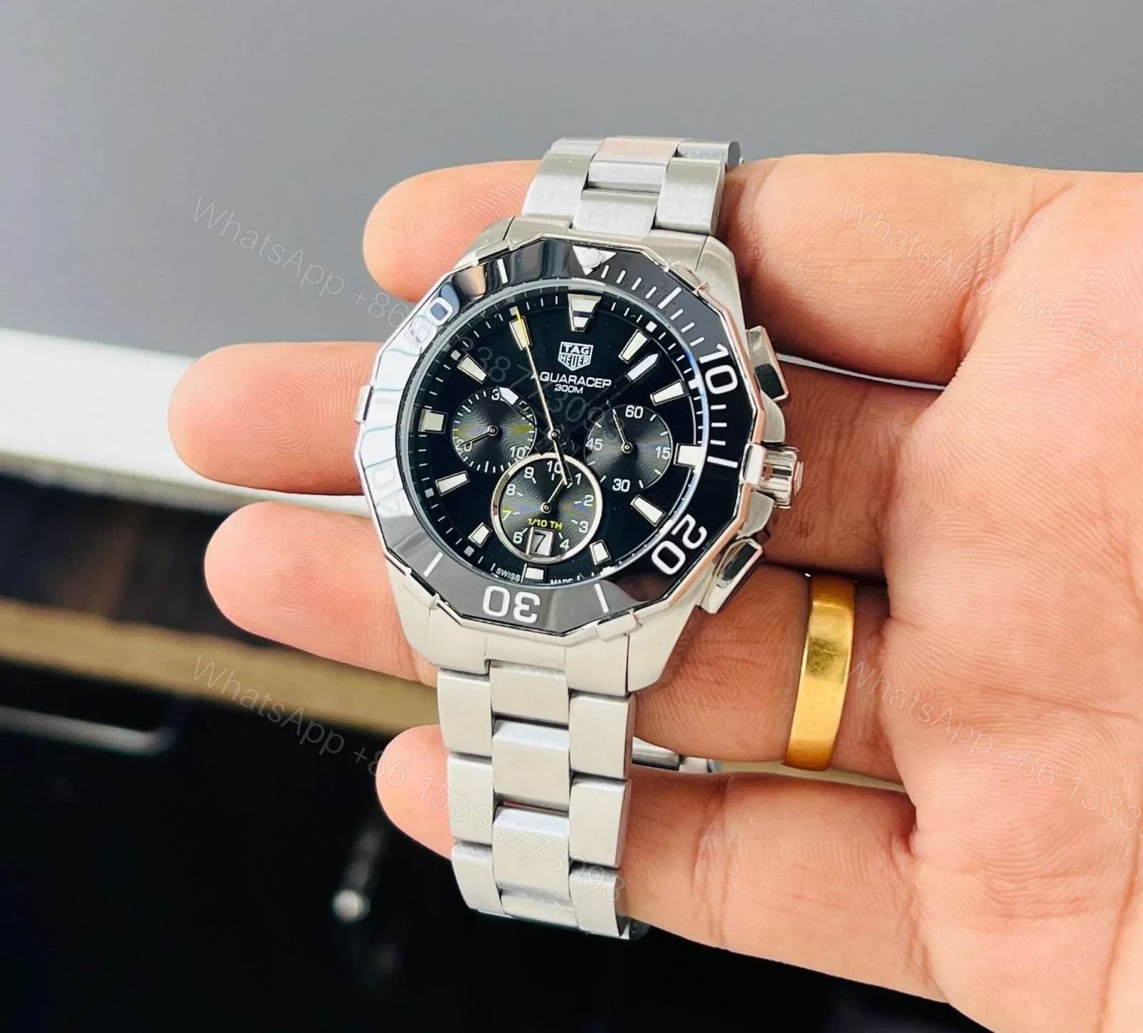 View 2 of Tag Heuer Aquaracer Calibre 5 Stainless Steel