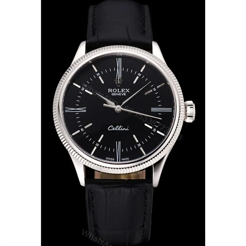 View 2 of Superclone Rolex Cellini Black Dial 622654