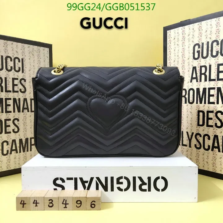 View 11 of Medium Gucci GG Marmont Shoulder Bag in Whitewith Gold Hardware 543219