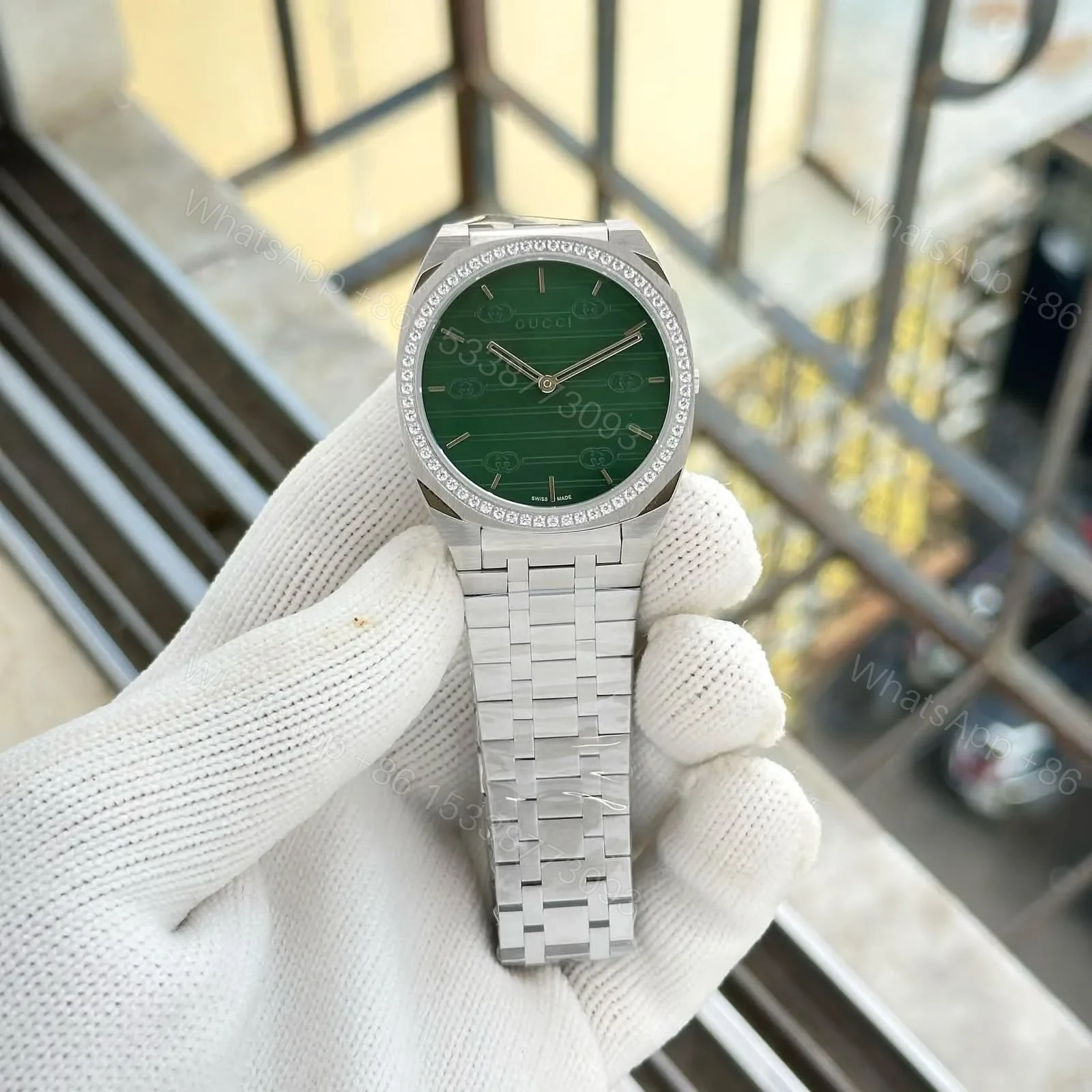View 7 of Gucci Men’s Watch – Slim Design | 38mm Dial