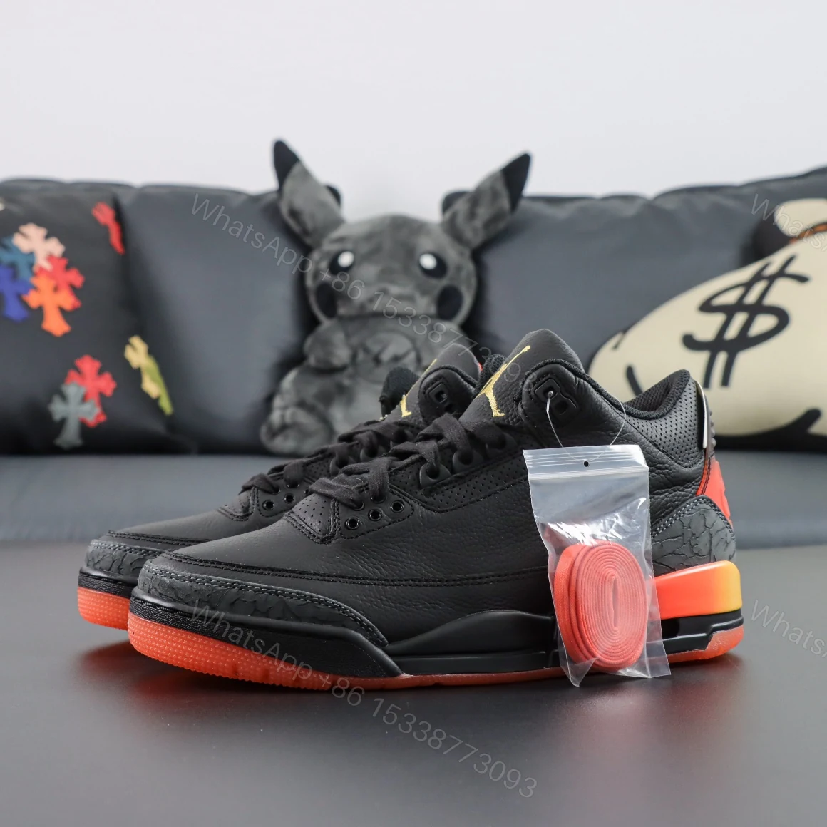 View 8 of J Balvin x AIR JORDAN 3 RETRO “Rio” Reps