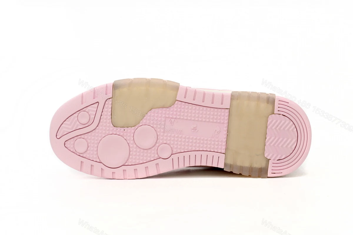 View 10 of OFF-WHITE Out Of Office OOO Low Tops White Light Pink OWIA259F21LEA0010130