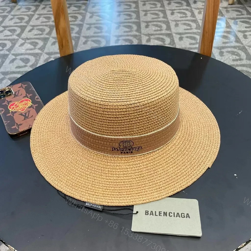 Straw Fed Hat: Luxe, Sun-Ready Comfort, Classic Fedora — view 1