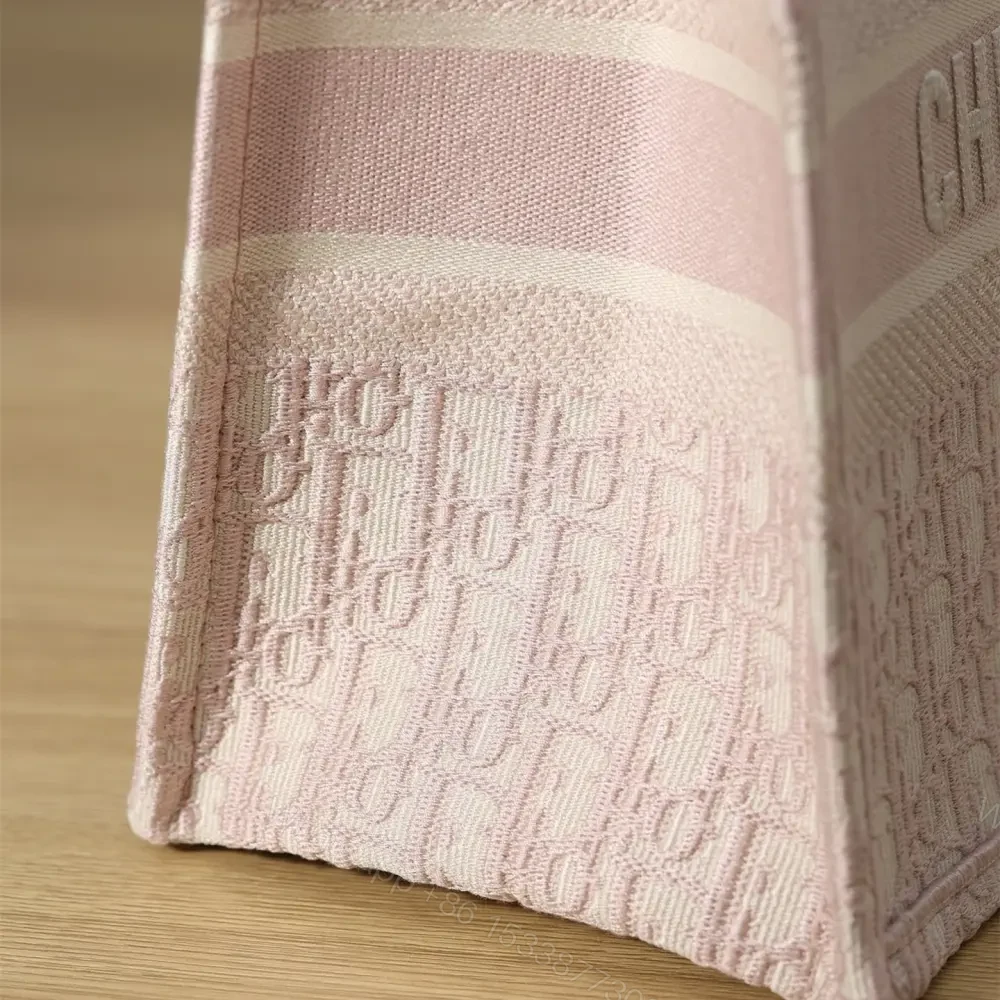 View 8 of 高仿Dior*BookTote系列Oblique印花粉色M免檢版