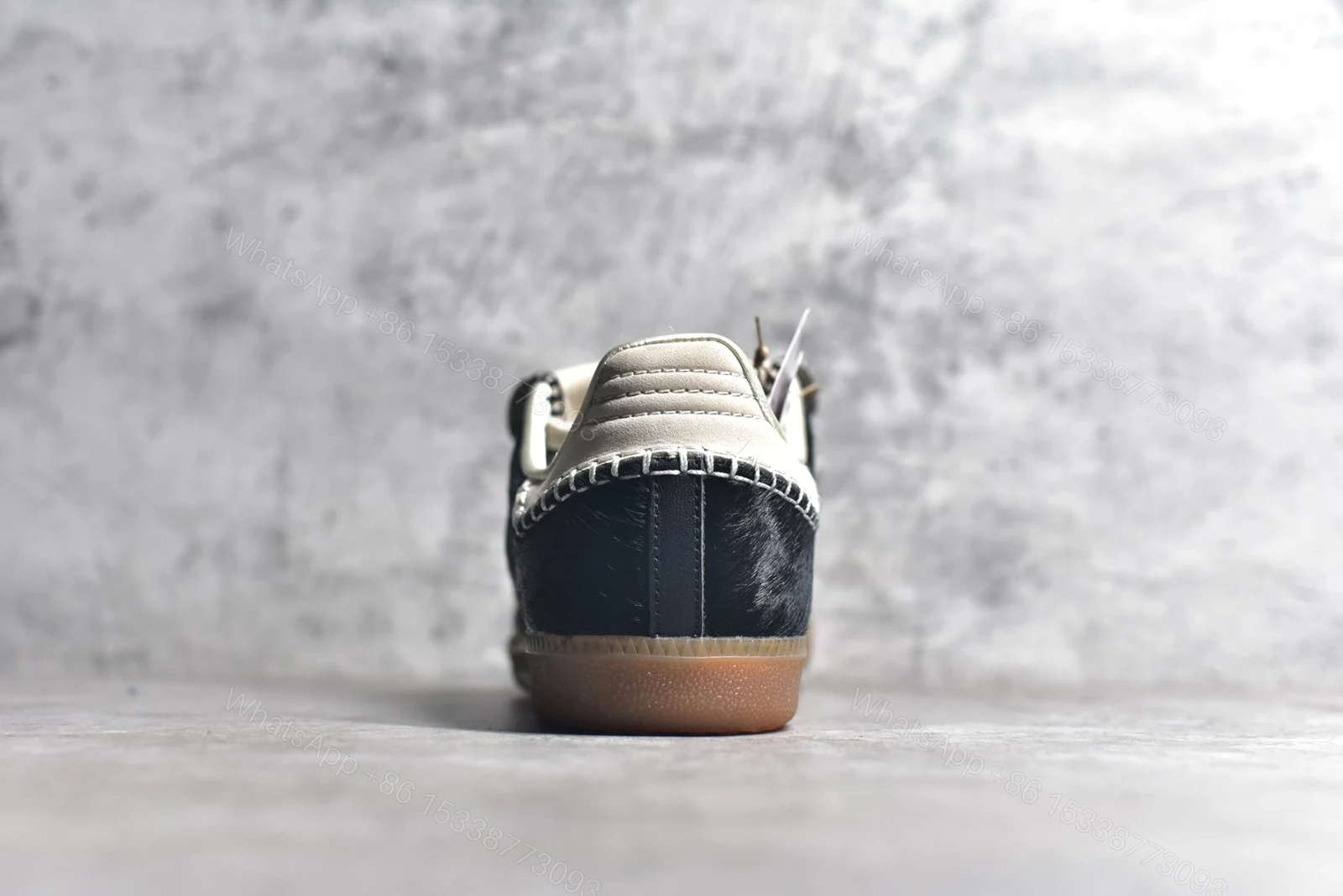 View 8 of Adidas Samba Pony Tonal Wales Bonner Core Black