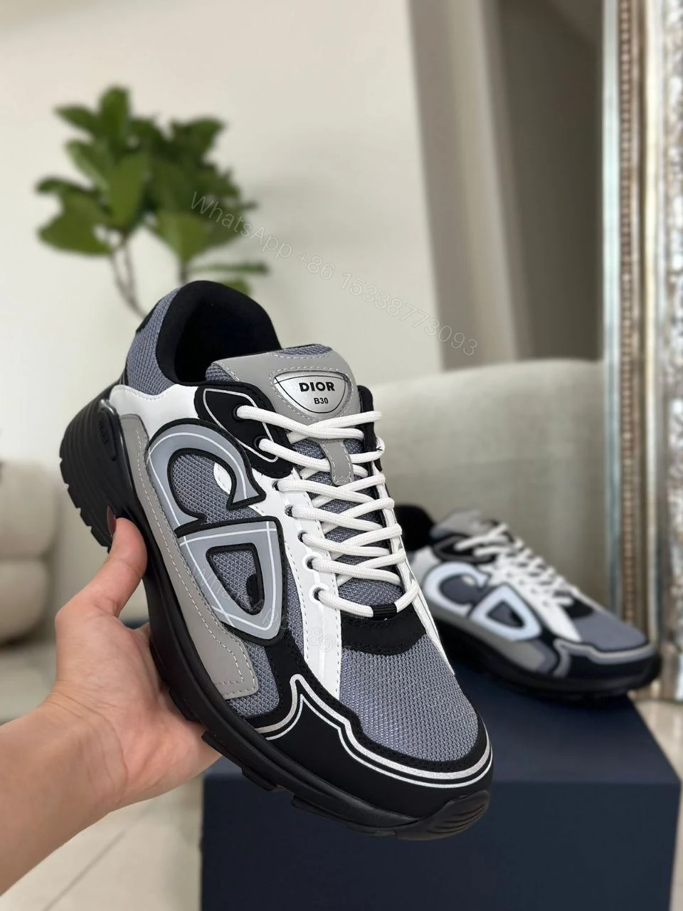 View 4 of DIOR | B30 SNEAKER With a modern and sporty look