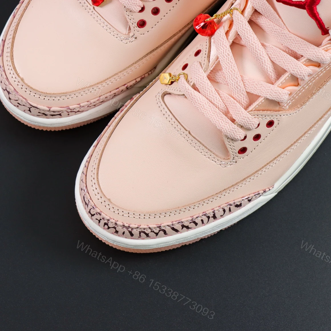 View 5 of Air Jordan 3 Retro “Valentine’s Day” Reps