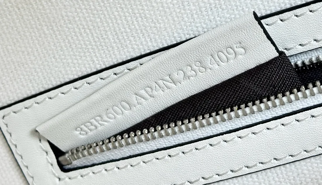 View 7 of Bold Monochrome Messenger: Graphic Pattern, Everyday Luxury Bag