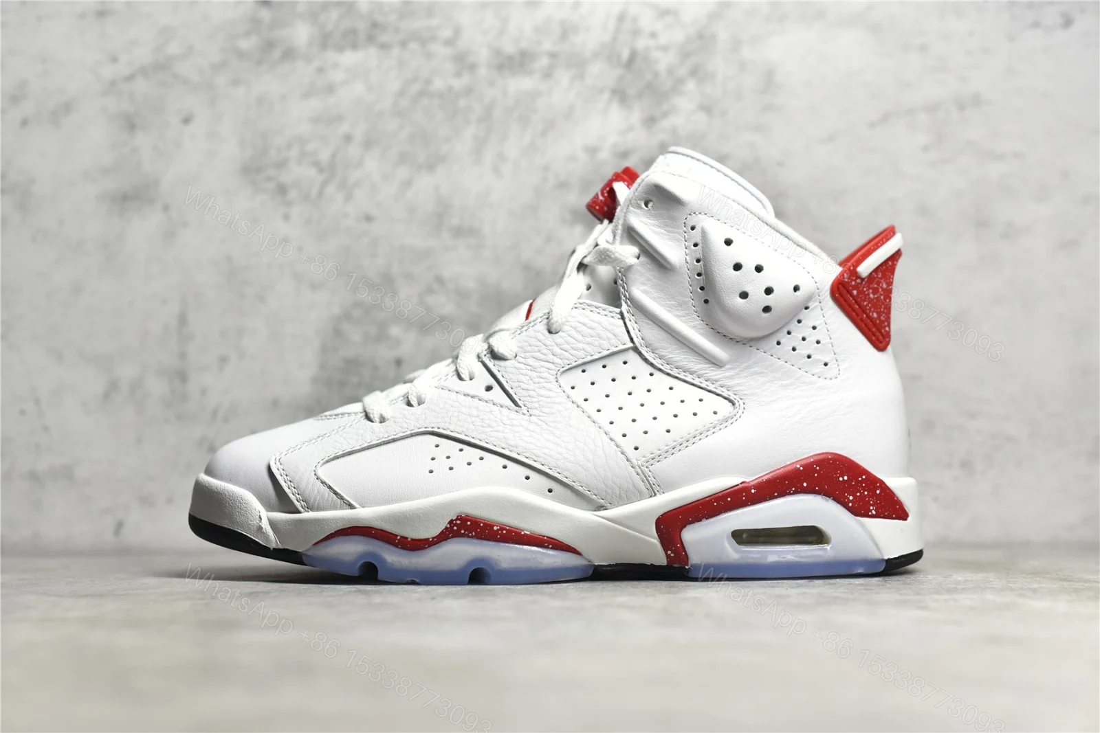 Air Jordan 6 Retro Red Oreo Replica — view 1