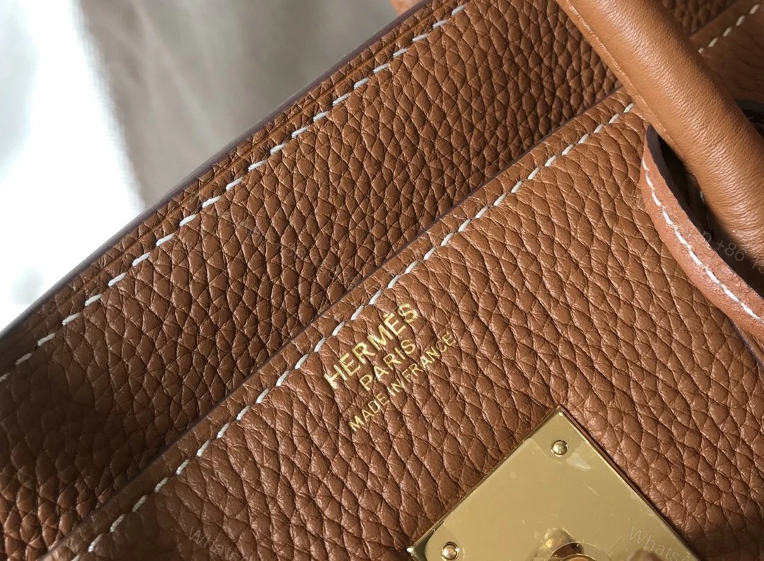 View 6 of H BIRKIN GOLD HARDWARE CAMEL BROWN 30CM/11.8in