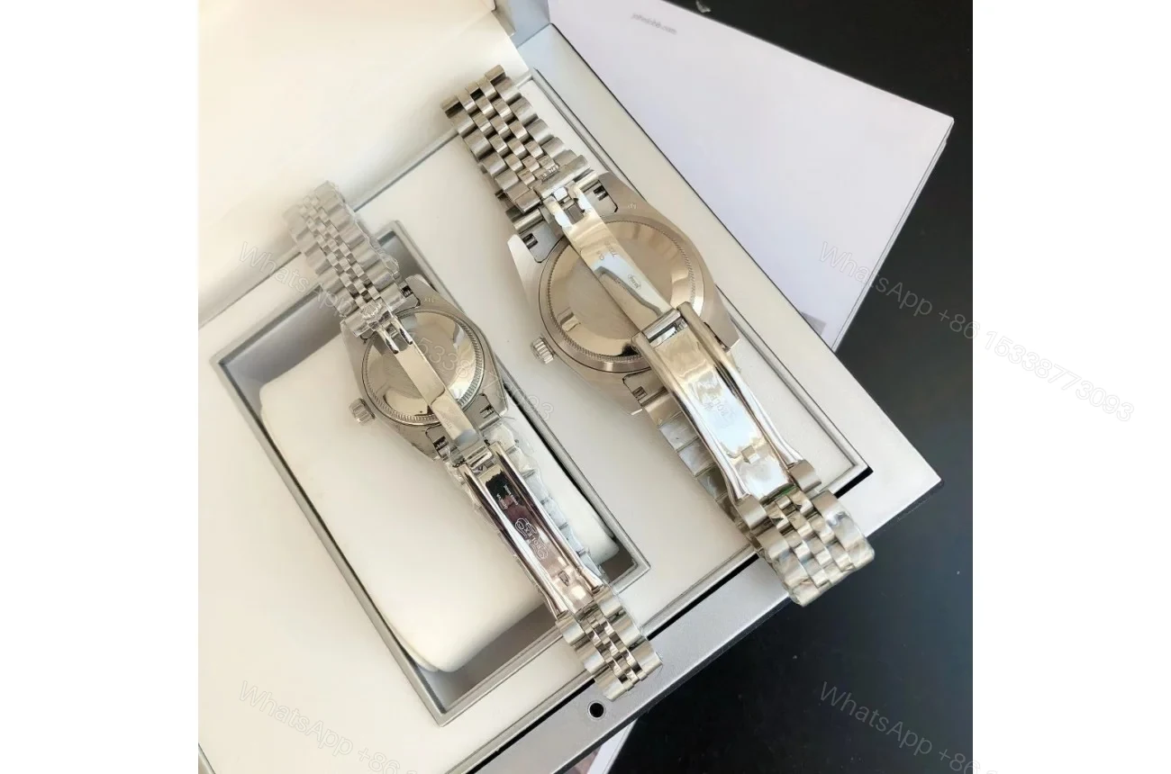 View 6 of Replica Rolex Datejust SS/SS Jub Sliver/Dia 36/28 mm