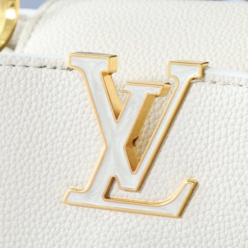 View 6 of Louis Vuitton Capucines BB Snow White 27Cm M55832