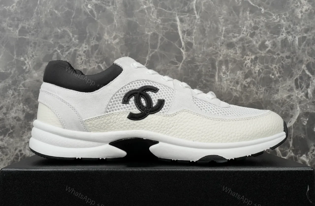 View 8 of Sleek Mesh Sneaker, Leather Accents, Luxe Signature Comfort