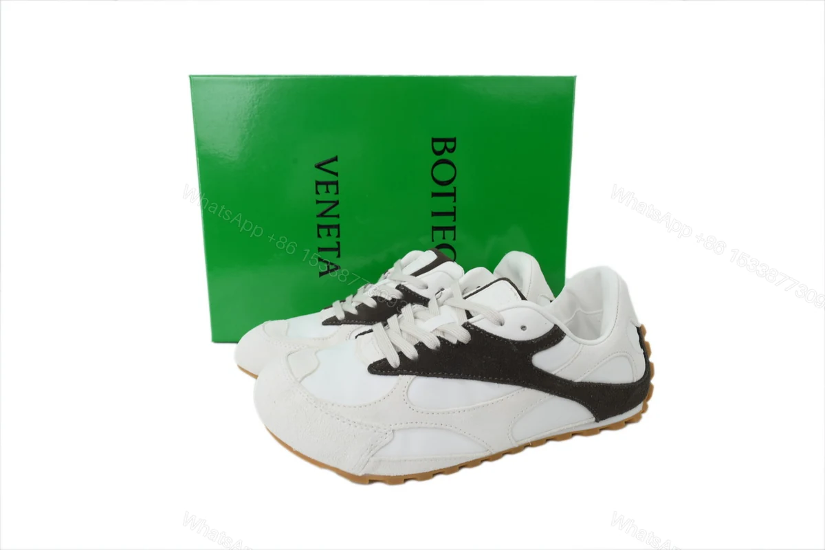 View 7 of Bottega Veneta Orbit Sneaker 'White Black' 867921 V3MS2 9163