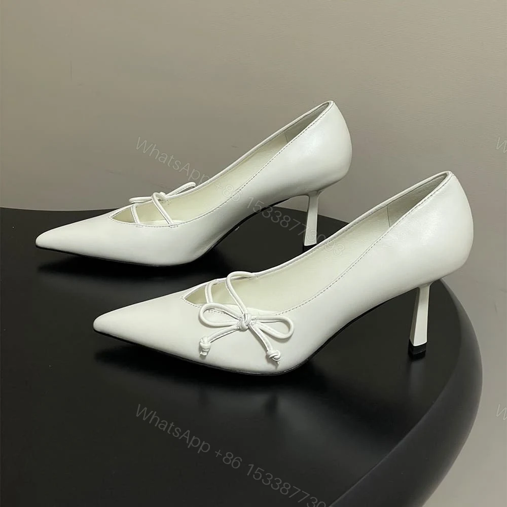 View 3 of Prada leather pumps