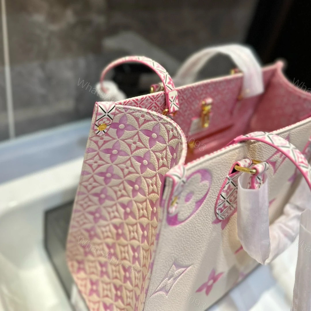 View 4 of LOUIS VUITTON BY THE POOL ON THE GO PM TOTE BAG PINK 34CM M22976