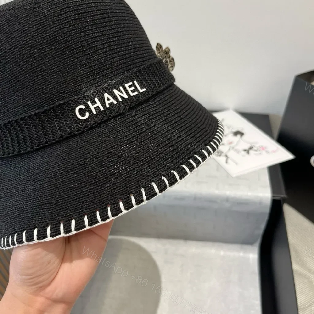View 8 of Knit Rim Panama Hat – Minimalist Luxe, Structured Crown, Comfortable Fit