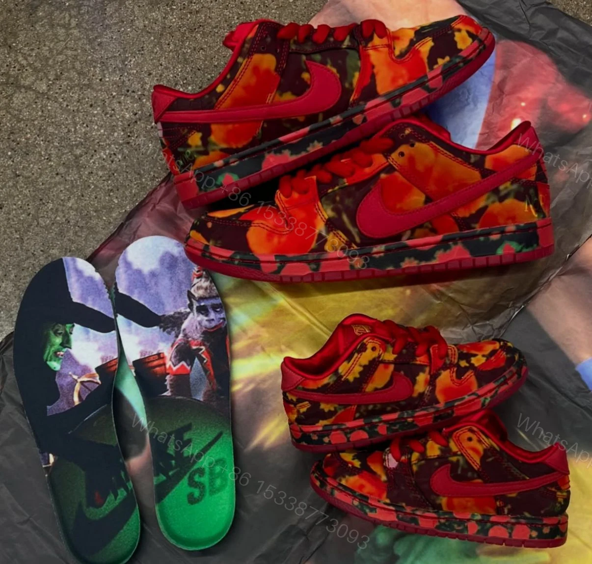 View 4 of First Copy Nike SB Dunk Low Wizard of Oz – Premium Imported Skate Sneakers