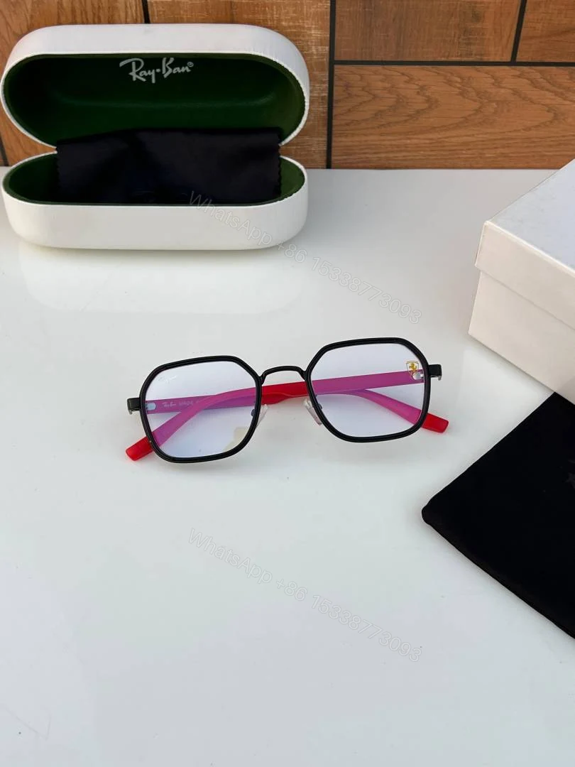 View 2 of First Copy RayBan 8810 Black Plano Sunglasses