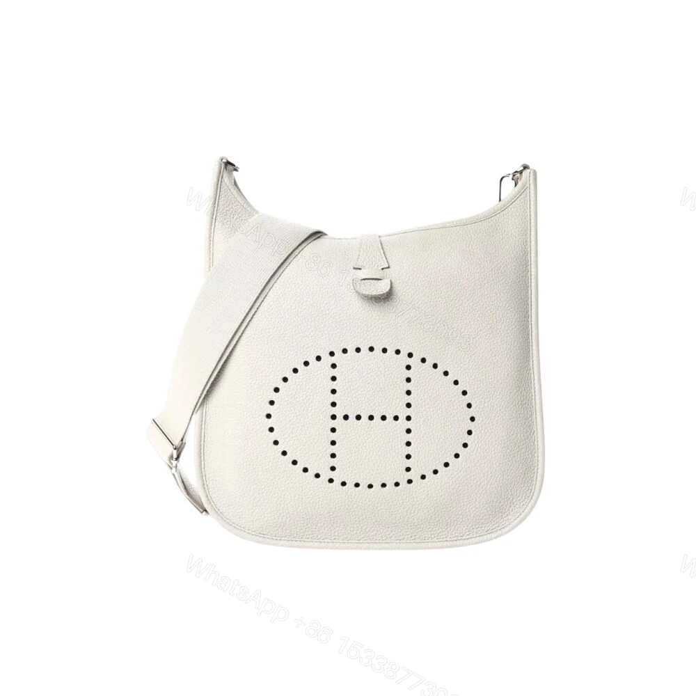 Hermes Evelyne 29 Clemence White 25cm — view 1