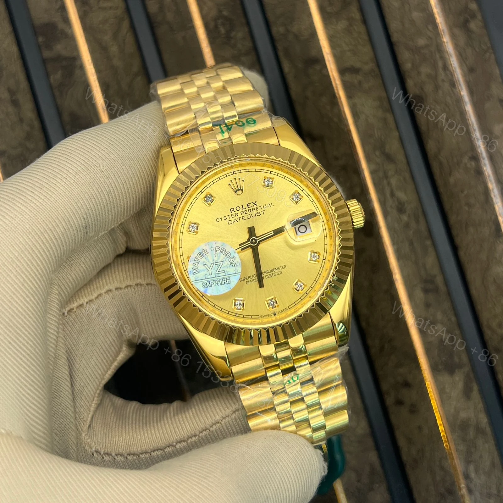 Rolex Datejust 41 41mm White Jubilee — view 1