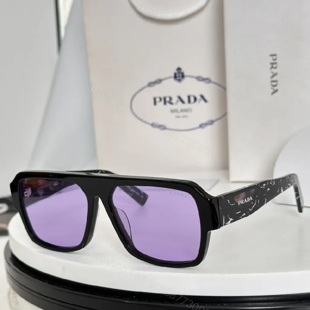View 3 of Oversized Square Sunglasses: Glossy Black Acetate, Luxe Vision