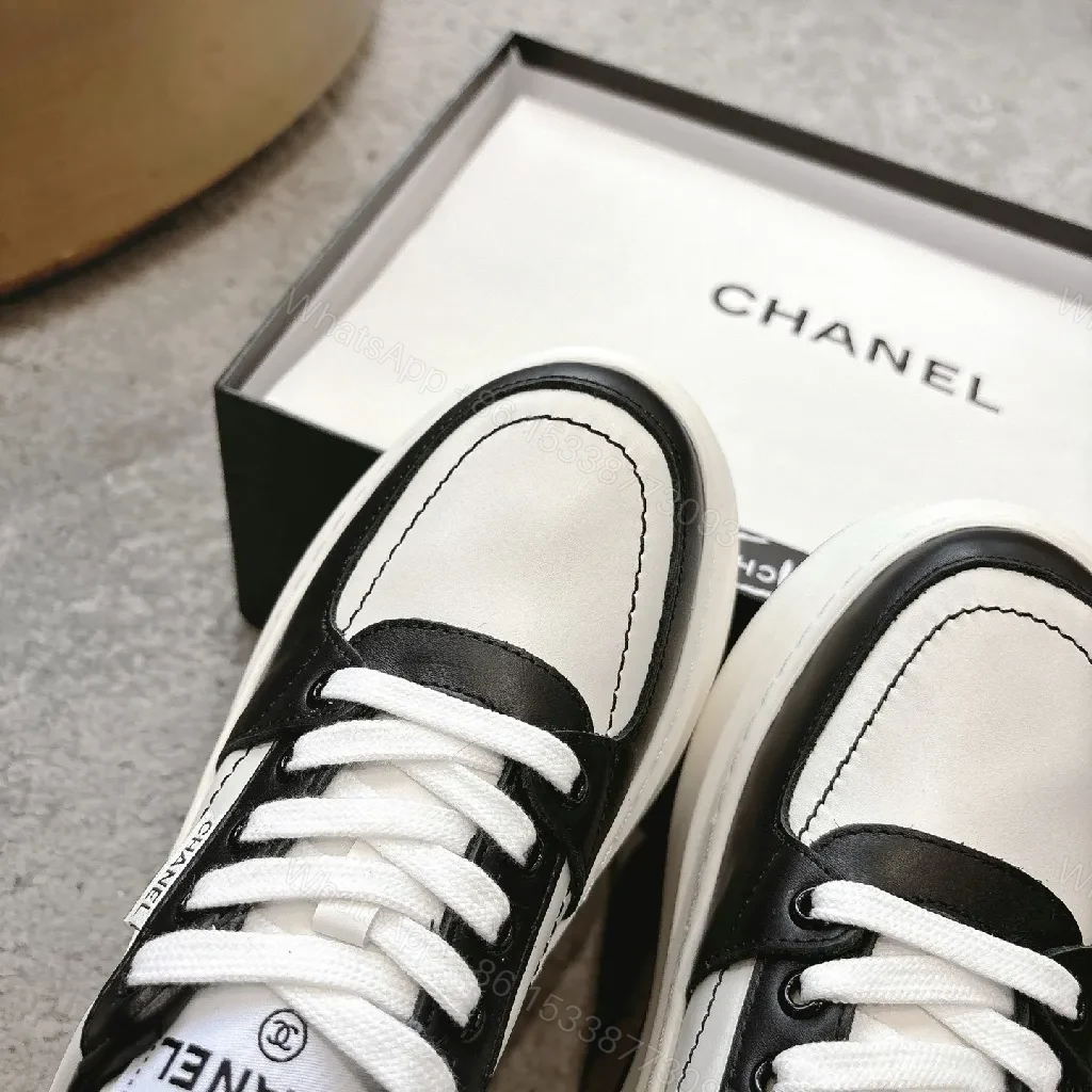 View 2 of Monochrome Luxe Chunky Sneakers: High-Top Comfort
