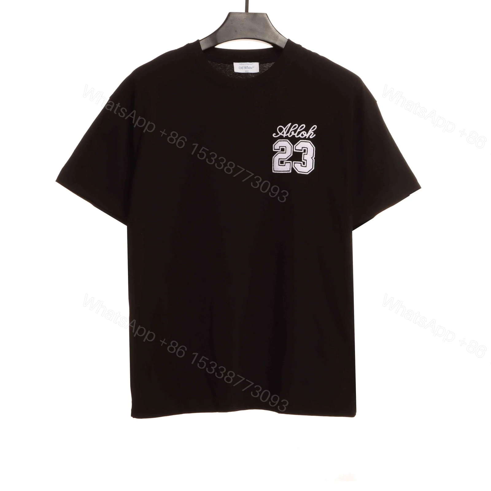 Off-White 23 Digit Logo Black White T-Shirt — view 1