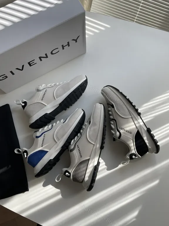 View 7 of Minimalist Contrast Runner: Premium Leather Sneakers with Subtle Branding