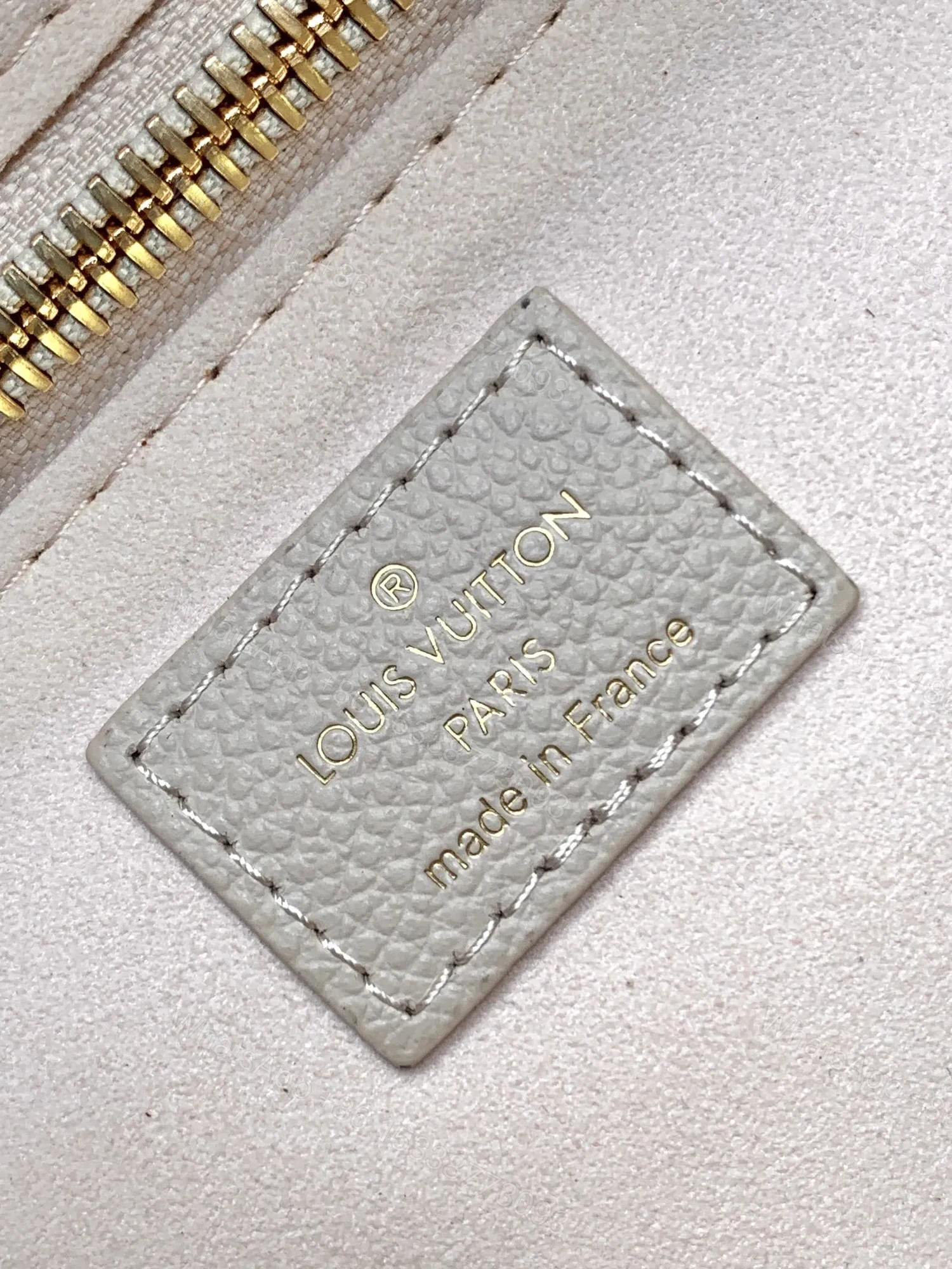 View 5 of LV NEVERFULL MM TOTE BAG 32 IN WHITE MIX ORANGE CALFSKIN