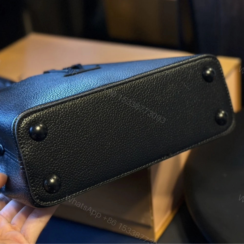 View 5 of Louis Vuitton Capucines East West Mini Bag Black 22Cm M23955