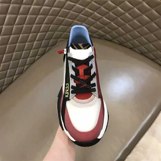 View 3 of FENDI CHUNKY LACE-UP TRAINERS – FD26