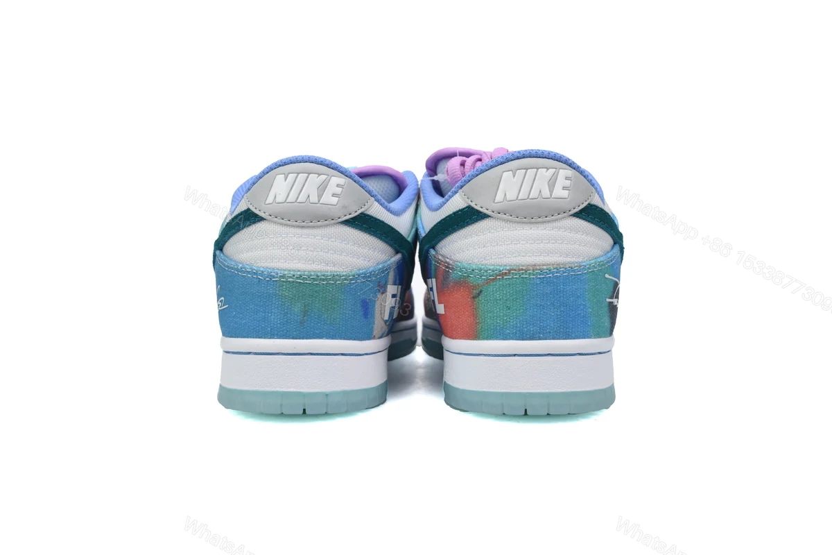 View 3 of The Futura Laboratories x Nike SB Dunk Low Releases HF6061-400