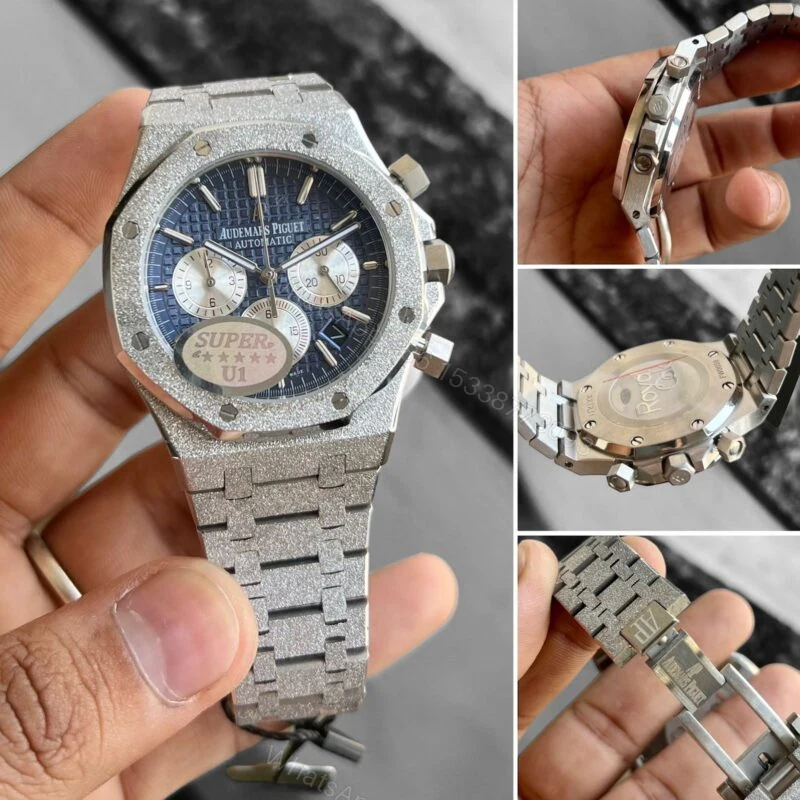 View 3 of Audemars Piguet Royal Oak Frosted Chronograph 41MM Quartz