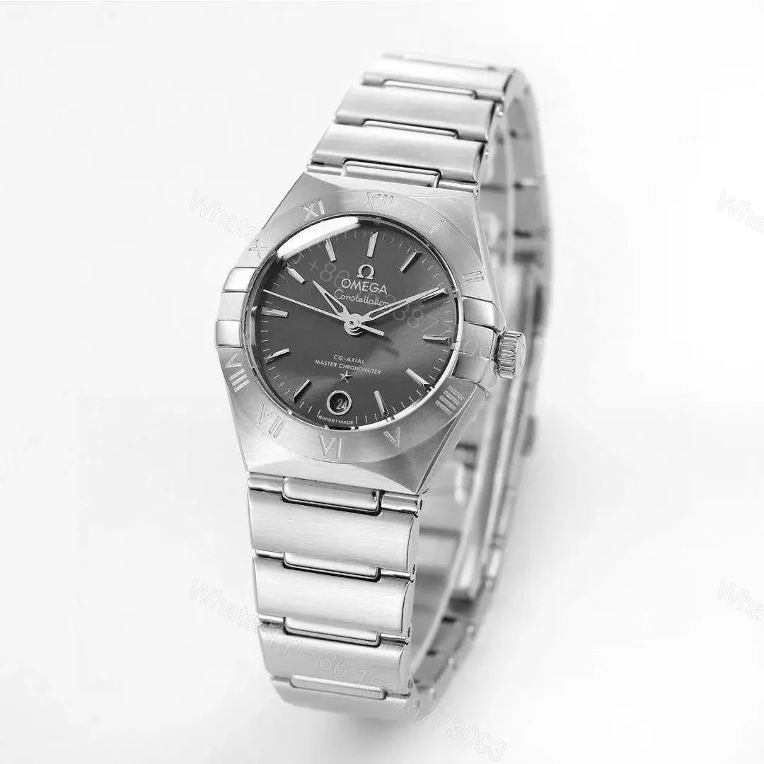 Omega Constellation 29mm Women’s Watch V6 Version Stainless Steel with Grey Dial and Sapphire Crystal — view 1