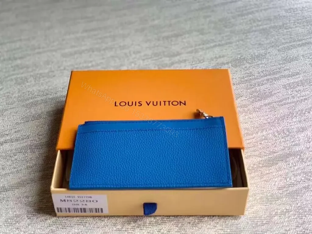 View 3 of Vivid Cobalt Cardholder: Ultra-Compact Organization