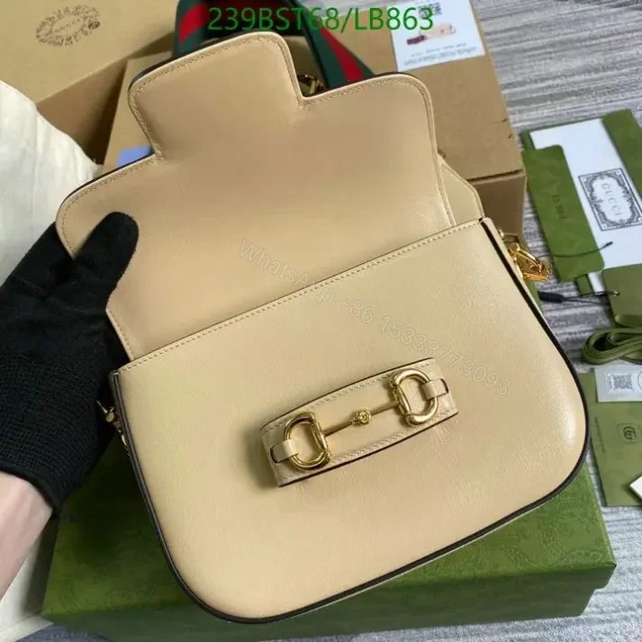 View 24 of Stylish Replica Gucci Brown Horsebit 1955 Bag 1:1 LB8635