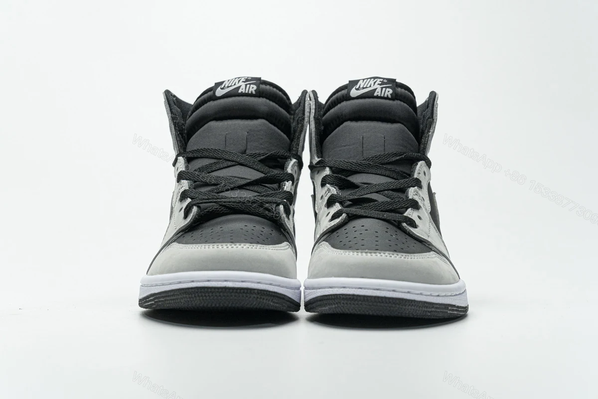 View 3 of Air Jordan 1 Shadow 2.0 Black Light Smoke Grey 555088-035