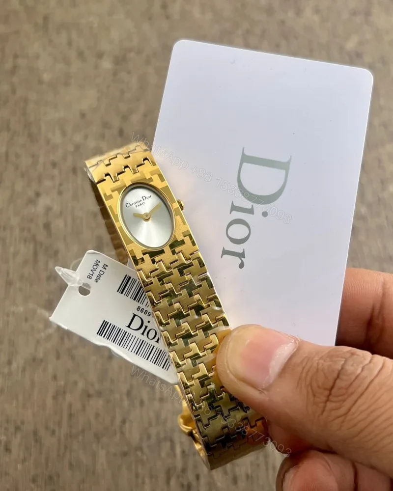 View 2 of Dior D70-150 Gold 15MM Quartz Watch