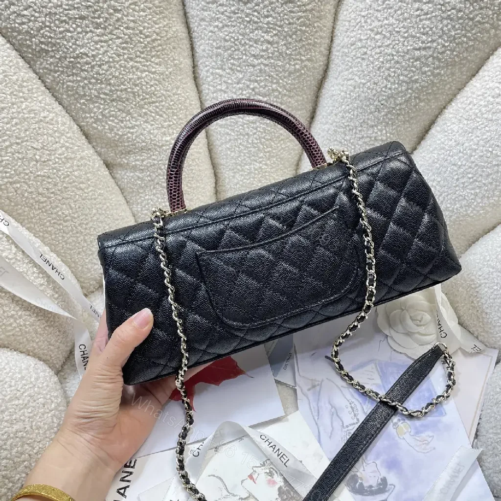 View 5 of Quilted Calfskin Shoulder Bag: Timeless Chic, Modern Versatility